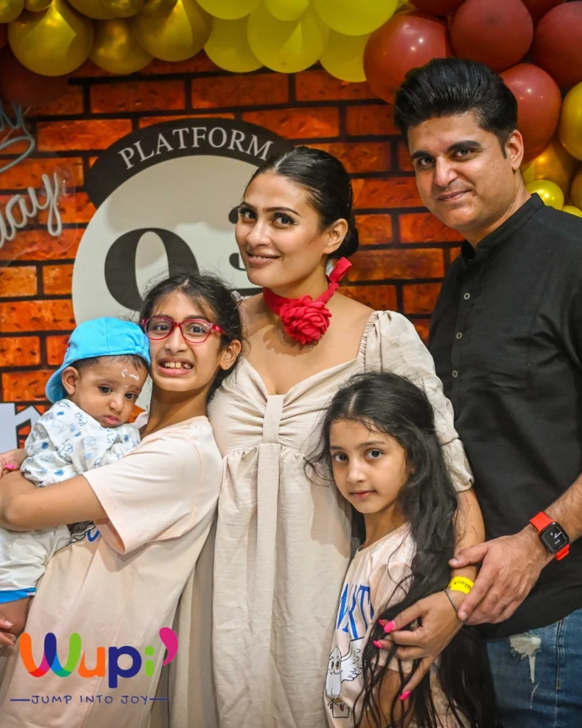 Kids birthday party photo at Wupi Gurgaon