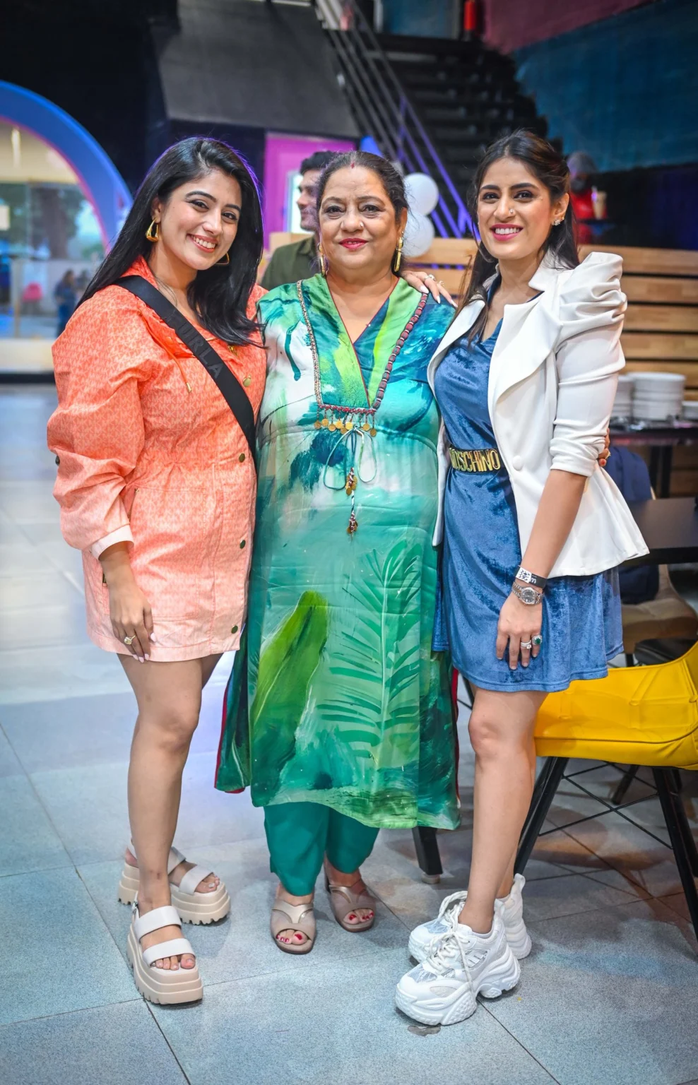 Family Gathering in Kids Birthday Celebration Gurgaon at Wupi Trampoline Park