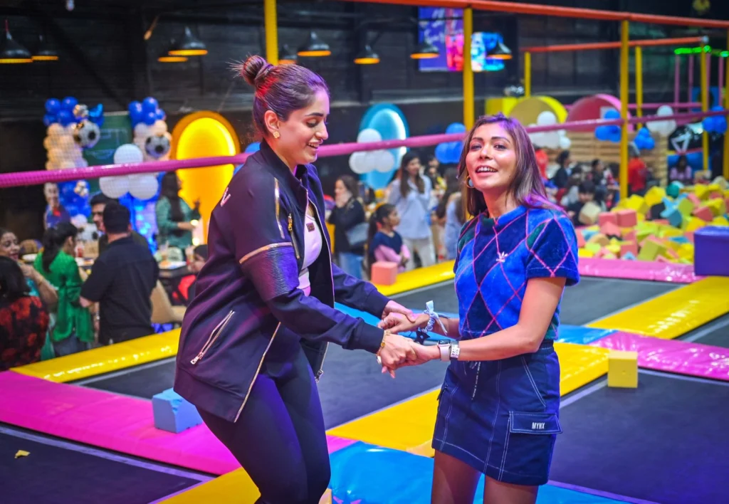 Indoor play zone at Wupi Gurgaon