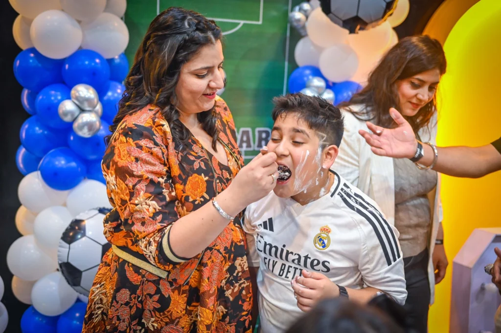 Kids birthday party photo at Wupi Gurgaon